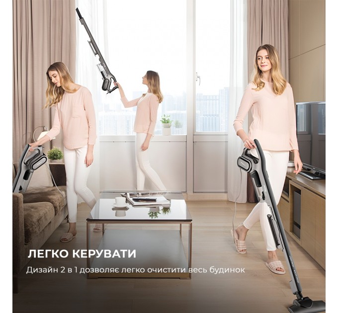 Deerma Пилосос Deerma Stick Vacuum Cleaner Cord White (DX700)_