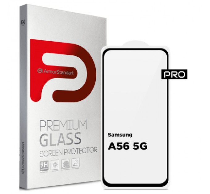 Скло захисне Armorstandart Pro Samsung A56 5G Black (ARM82612)