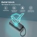 Promate Універсальна мобільна батарея Promate Nanopack-5 5000mAh 20W Black (nanopack-5.black)