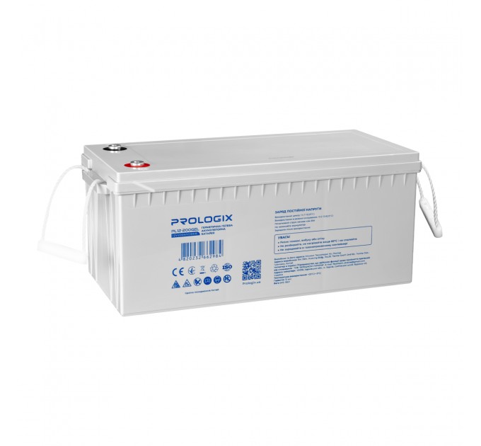 Prologix Акумуляторна батарея Prologix 12V 200AH (PL12-200GEL) GEL