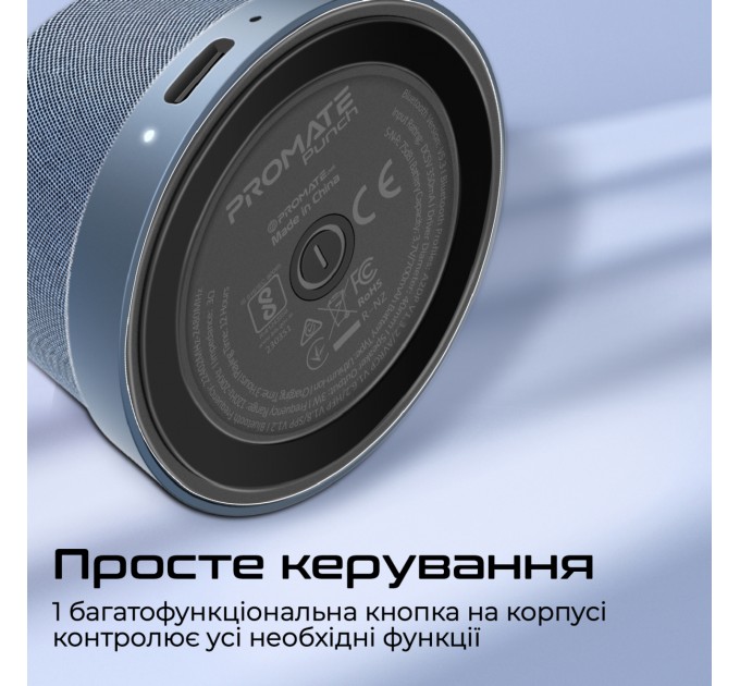 Promate Акустична система Promate Punch 3W Navy (punch.navy)