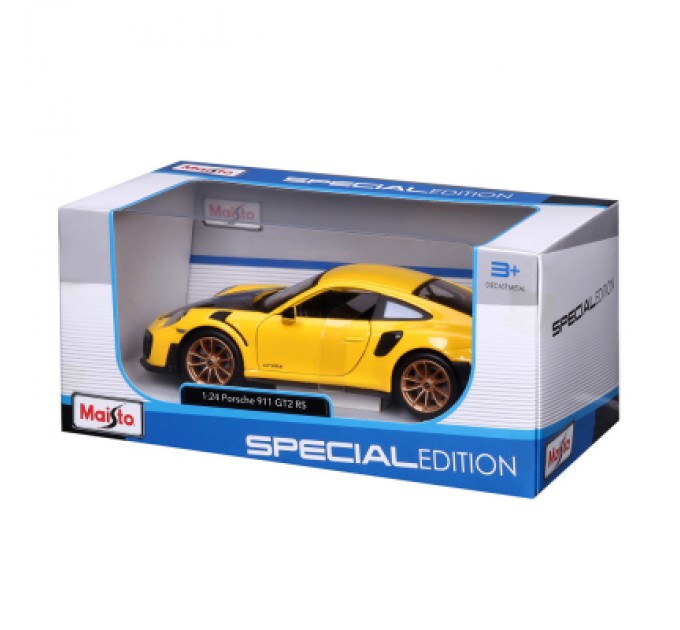Maisto Машина Maisto Porsche 911 GT2 RS жовтий 124 (31523 yellow)