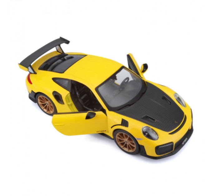 Maisto Машина Maisto Porsche 911 GT2 RS жовтий 124 (31523 yellow)