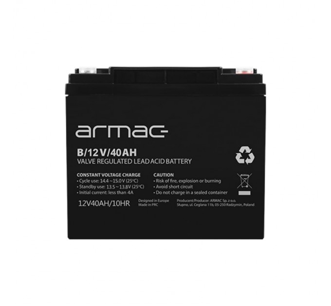 Armac Акумуляторна батарея Armac 12V 40AH (Z29400) GEL