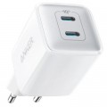 Anker Зарядний пристрій Anker PowerPort 521 Nano Pro - 40W 2xUSB-C PIQ3.0 White (A2038G21)
