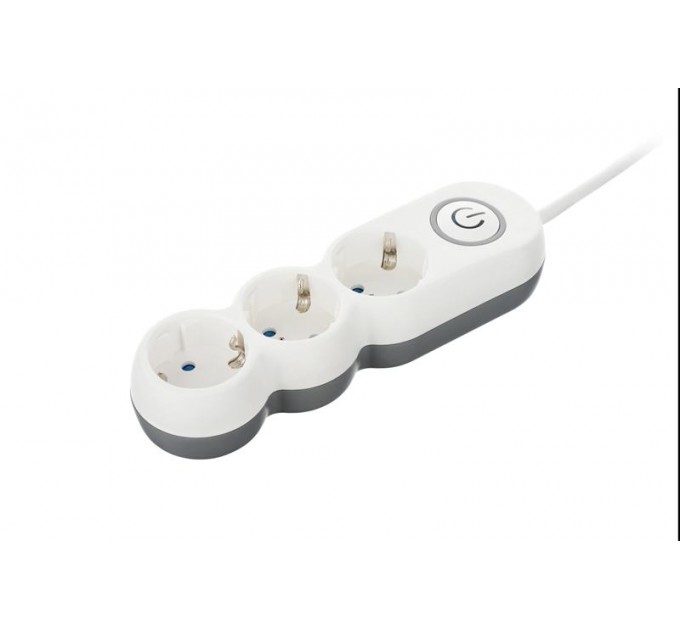 2E Мережевий фільтр 2E 3хSchuko, 3 м (2E-U03VES3M)