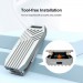Maiwo Кишеня зовнішня Maiwo M.2 SSD NVMe 2280 ч-з USB4.0 Type-C 40Gbps (K1695)