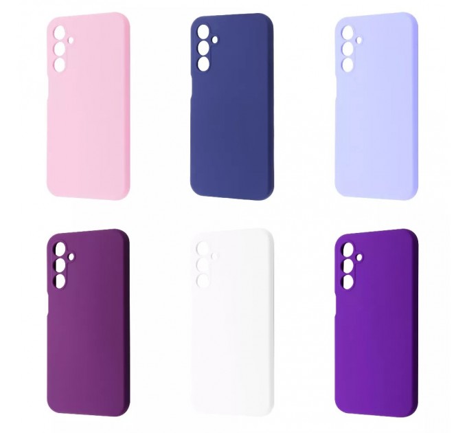 Wave Чохол-накладка Wave Full Silicone Cover для Samsung Galaxy A15 4G SM-A155/A15 5G SM-A156 Midnight Blue