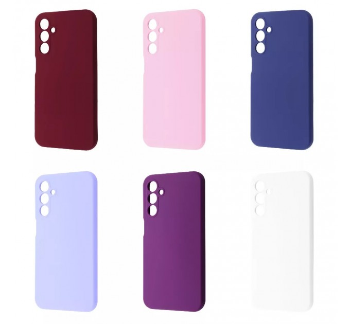 Чохол-накладка Wave Full Silicone Cover для Samsung Galaxy A15 4G SM-A155/A15 5G SM-A156 White