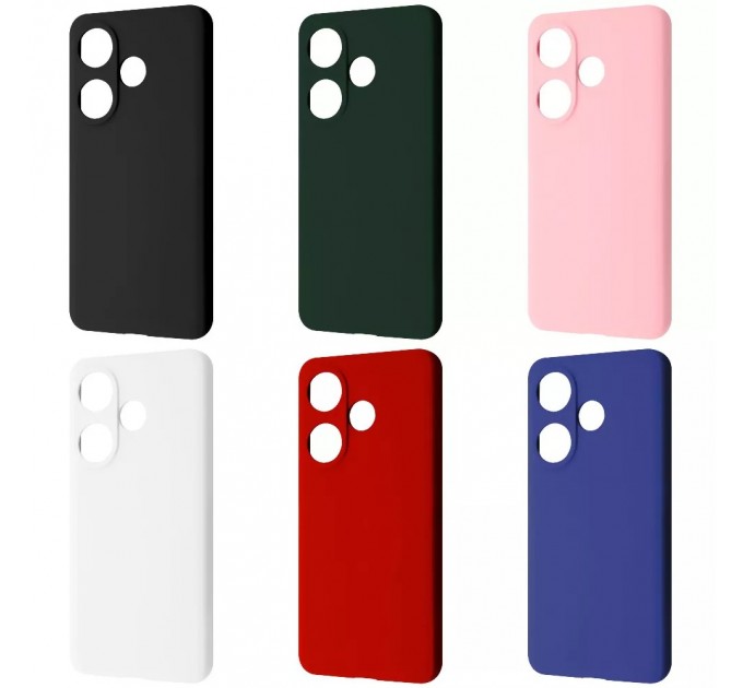 Чохол-накладка Wave Full Silicone Cover для Xiaomi Poco F6/Redmi Turbo 3 White