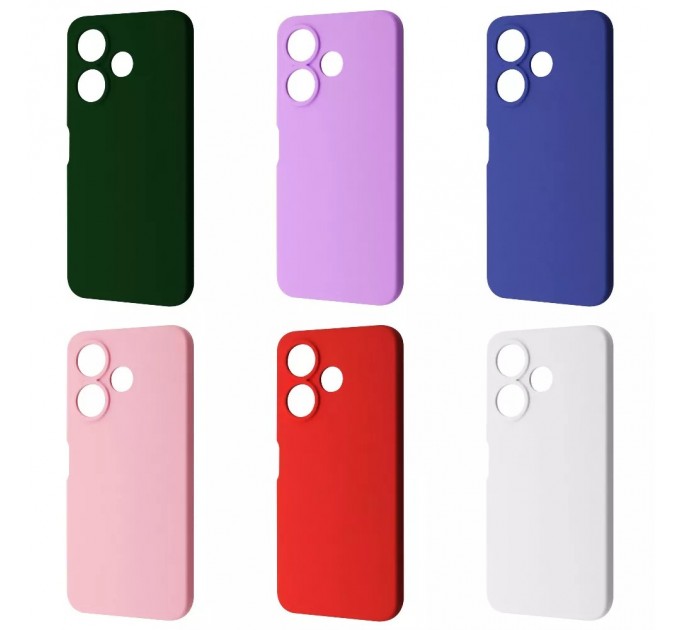 Wave Чохол-накладка Wave Full Silicone Cover для Xiaomi Redmi 13 4G/Poco M6 4G/Note 13R White