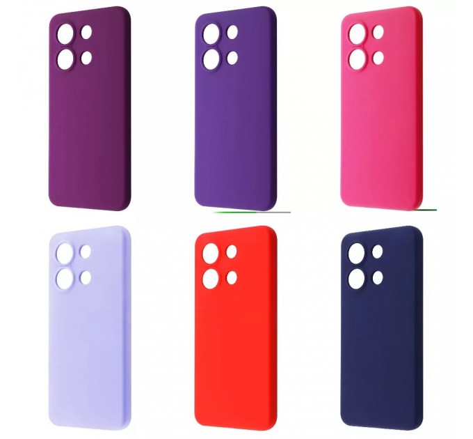 Wave Чохол-накладка Wave Full Silicone Cover для Xiaomi Redmi Note 13 4G Midnight Blue