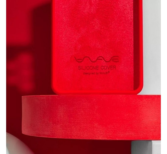 Wave Чохол-накладка Wave Full Silicone Cover для Xiaomi Redmi Note 13 4G Red