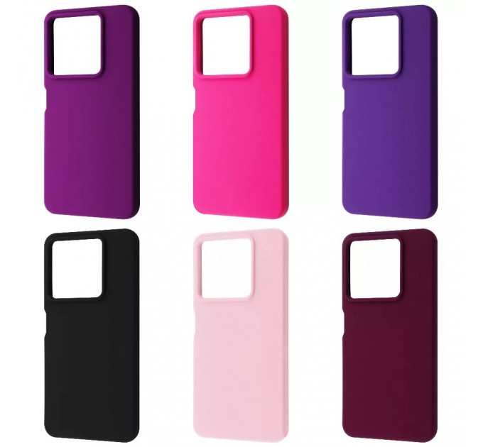 Чохол-накладка Wave Full Silicone Cover для Xiaomi Redmi Note 13 5G Black