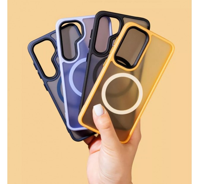 Wave Чохол-накладка Wave Matte Insane Case with Magnetic Ring для Samsung Galaxy S24 SM-S921 Midnight Blue