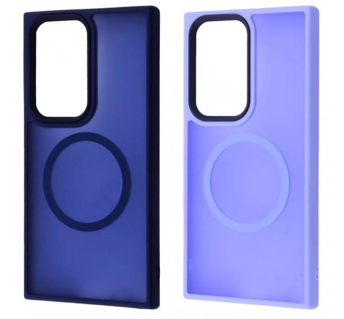 Wave Чохол-накладка Wave Matte Insane Case with Magnetic Ring для Samsung Galaxy S24 Ultra SM-S928 Midnight Blue