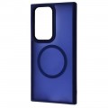 Wave Чохол-накладка Wave Matte Insane Case with Magnetic Ring для Samsung Galaxy S24 Ultra SM-S928 Midnight Blue