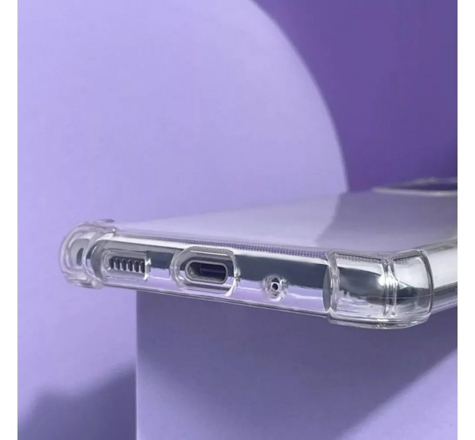 WXD Чохол-накладка WXD Silicone HQ для Xiaomi Redmi Note 13 Pro 4G/Poco M6 Pro 4G Transparent