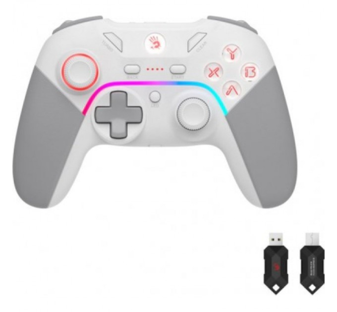 A4Tech Геймпад A4Tech Bloody GPW70 Wireless/USB Sports White (4711421995870)