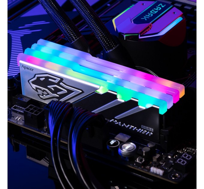 Модуль пам`ятi DDR5 2x16GB/5600 Apacer Panther RGB (AH5U32G56C5229BAA-2)