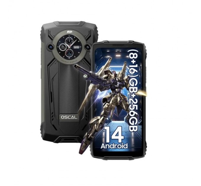 Oscal Смартфон Oscal Pilot 2 8/256GB Black