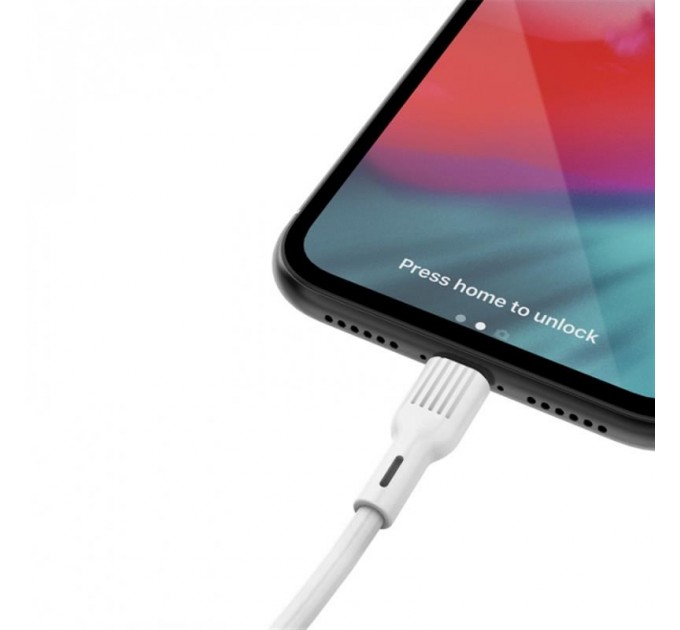 Кабель SkyDolphin S03L USB - Lightning (M/M), 1 м, White (USB-000417)