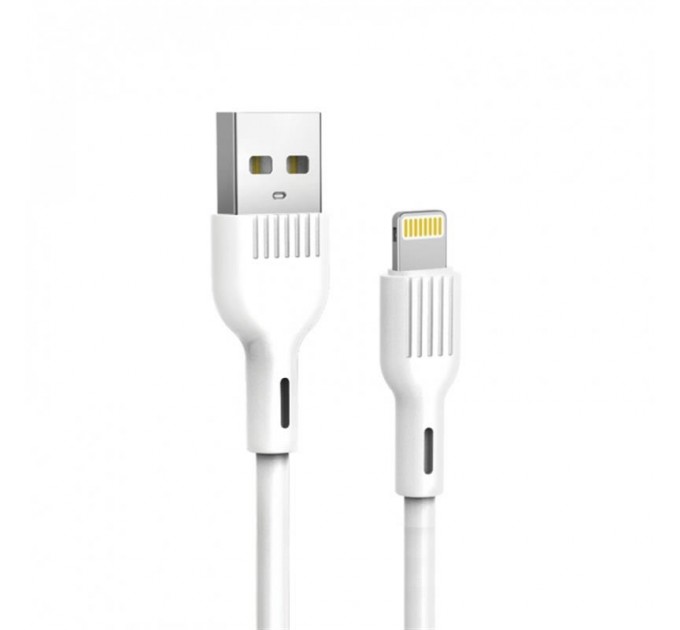 Кабель SkyDolphin S03L USB - Lightning (M/M), 1 м, White (USB-000417)