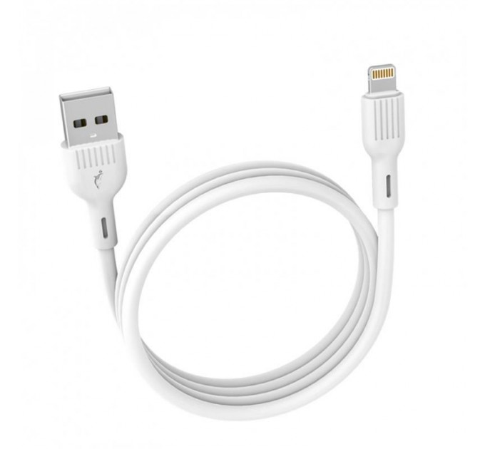Кабель SkyDolphin S03L USB - Lightning (M/M), 1 м, White (USB-000417)
