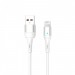 SkyDolphin Кабель SkyDolphin S06L LED Smart Power USB - Lightning (M/M), 1 м, White (USB-000555)