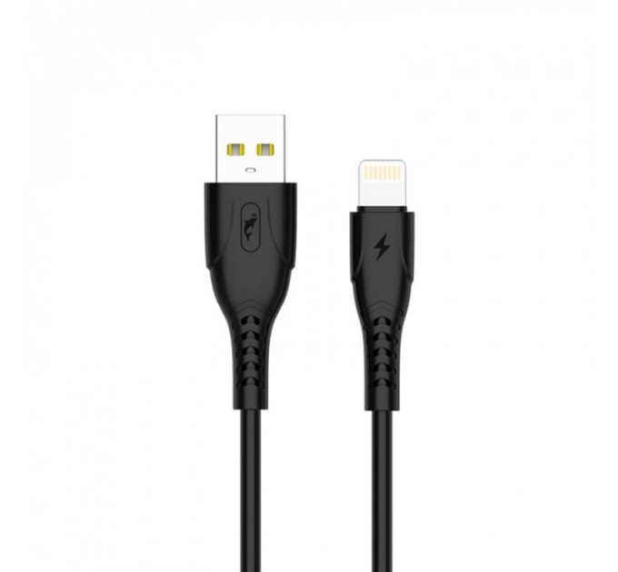 SkyDolphin Кабель SkyDolphin S08L USB - Lightning (M/M), 1 м, Black (USB-000561)