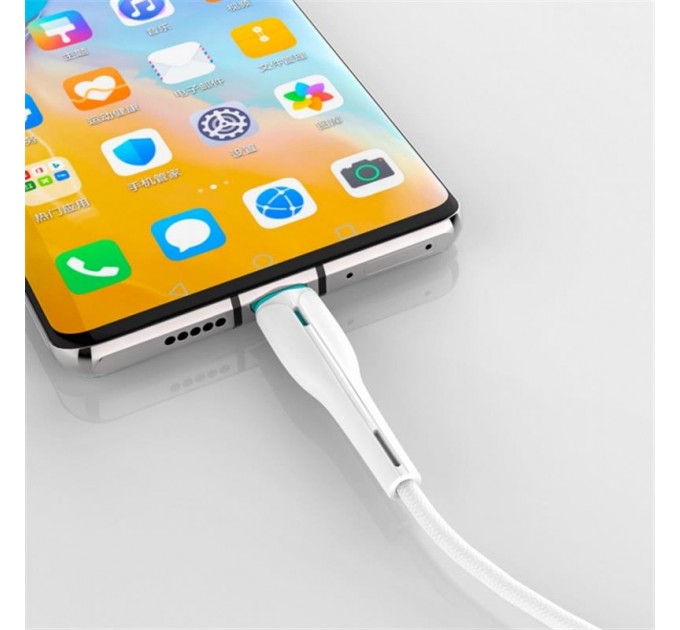 Кабель SkyDolphin S48L USB - Lightning (M/M), 1 м, White (USB-000423)