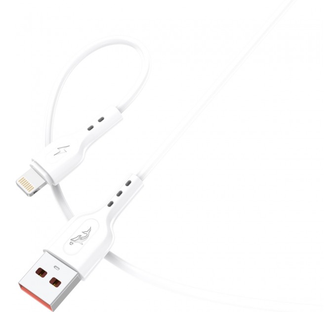 Кабель SkyDolphin S66L USB - Lightning (M/M), 1 м, White (SDUSB-000647)