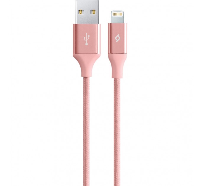 Ttec Кабель Ttec USB - Lightning (M/M), AlumiCable, 1.2 м, Rose Gold (2DK16RA)