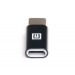 REAL-EL Адаптер REAL-EL micro USB - USB Type-C (F/M), Black (EL123500018)