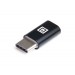 REAL-EL Адаптер REAL-EL micro USB - USB Type-C (F/M), Black (EL123500018)