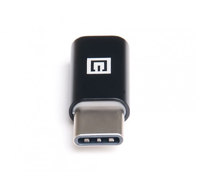 REAL-EL Адаптер REAL-EL micro USB - USB Type-C (F/M), Black (EL123500018)