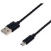 Grand-X Кабель Grand-X USB - micro USB (M/M), Cu, 2.5 м, Black (PM025B)