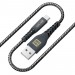 Luxe Cube Кабель Luxe Cube Kevlar USB - micro USB (M/M), 1.2 м, чорний (8886668686242)