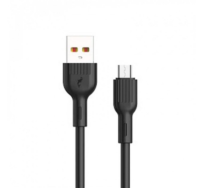 SkyDolphin Кабель SkyDolphin S03V USB - micro USB (M/M), 1 м, Black (USB-000420)