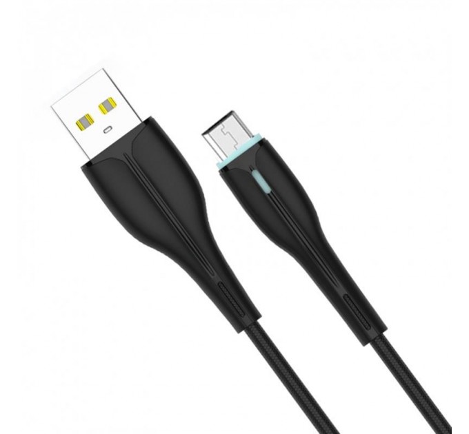 SkyDolphin Кабель SkyDolphin S48V USB - micro USB (M/M), 1 м, Black (USB-000426)