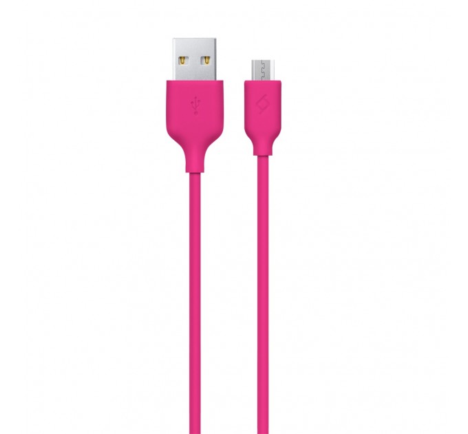 Ttec Кабель Ttec USB - мicro USB (M/M), 1.2 м, Pink (2DK7530P)