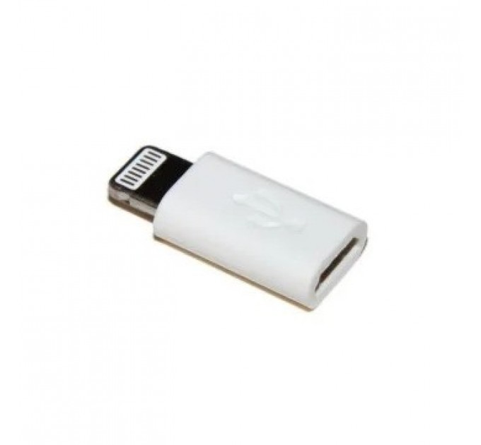Sumdex Перехідник Sumdex micro USB - Lighting (F/M), White (ADP-1001WT)