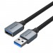Vention Кабель Vention USB - USB V 3.0 (M/F), 1 м, Black (CBLHF)