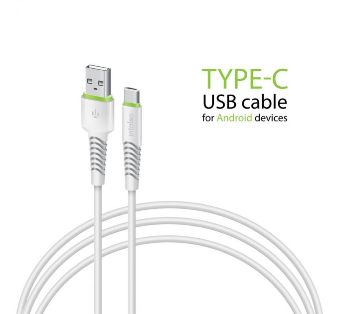 Intaleo Кабель Intaleo CBFLEXT1 USB - USB Type-C (M/M), 1.2 м, White (1283126568534)