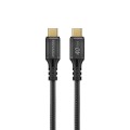 Кабель Promate USB Type-C - USB Type-C (M/M), 5 A, 240 W, 2 м, PowerBolt240 Black (powerbolt240-2m.black)