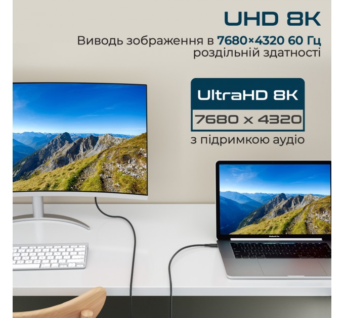 Кабель Promate USB Type-C - USB Type-C (M/M), 5 A, 240 W, 2 м, PowerBolt240 Black (powerbolt240-2m.black)