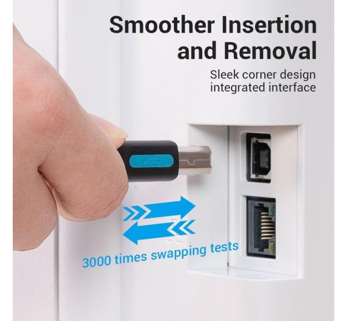 Vention Кабель Vention USB Type-C - USB Type-B, 1.5 m, Black (CADBG)