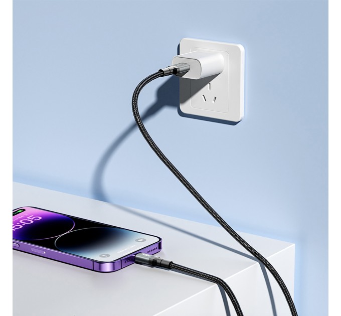 XO Кабель XO NBQ264A-CC USB Type-C - USB Type-C (M/M), 1 м, Black (NB-Q264A-CC.black)