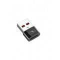 SkyDolphin Перехідник SkyDolphin OT08 Mini USB Type-C - USB (F/M) Black (SDADPT-00031)