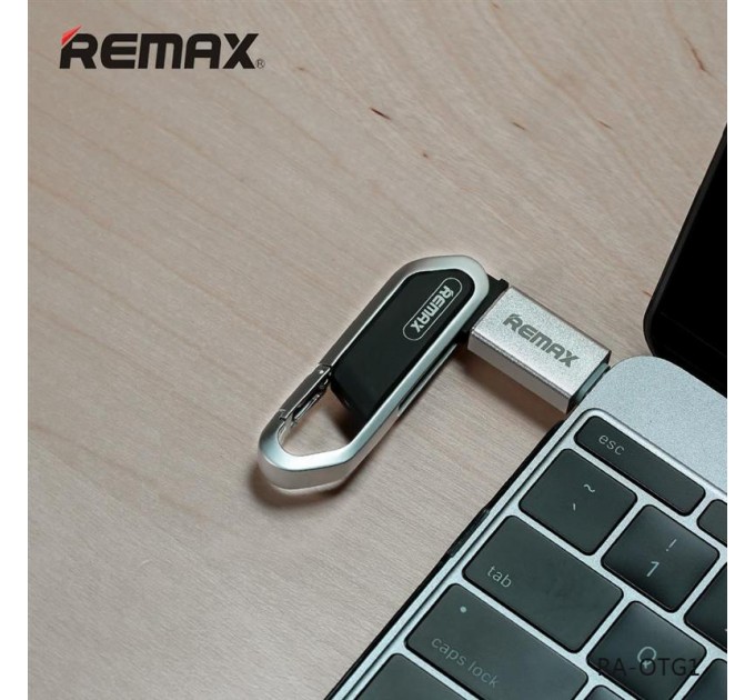 Адаптер Remax Glance USB-USB Type-C RA-OTG1 Silver (2000700004672)